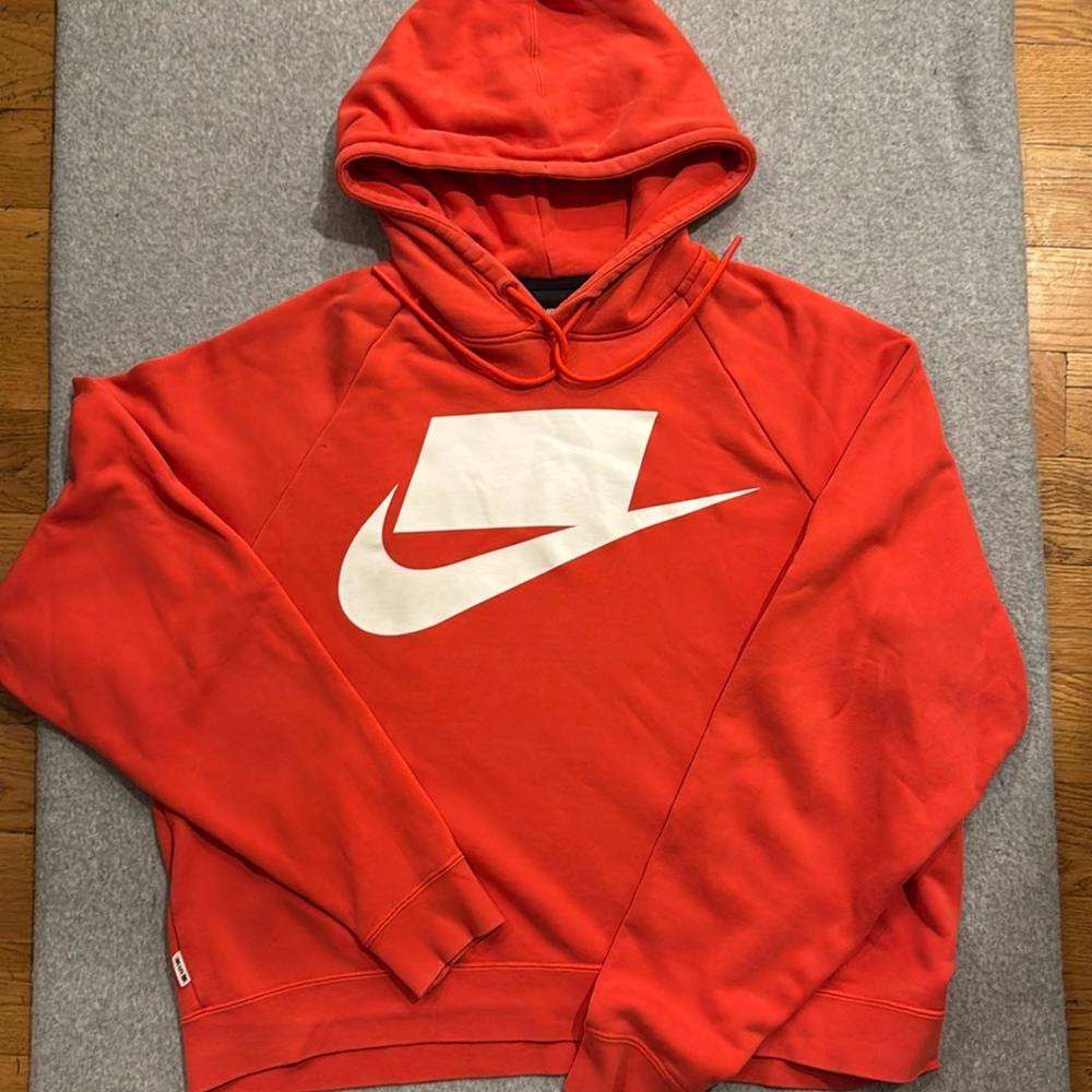 Nike Sportswear French Terry Hoodie 'Lt Crimson' Men's Size S